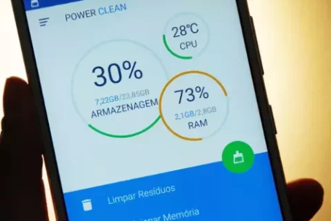 App para limpar memória de celular