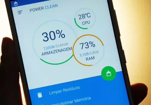 App para limpar memória de celular