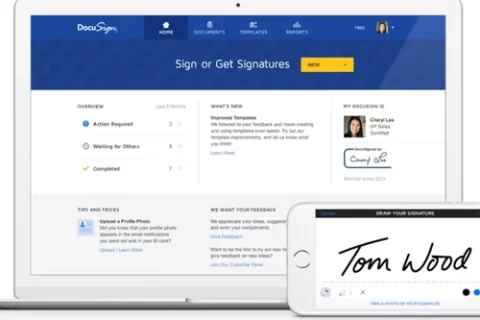 DocuSign; conheça app de assinatura digital ( Imagem: Divulgação)