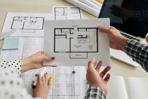 Imóvel na planta